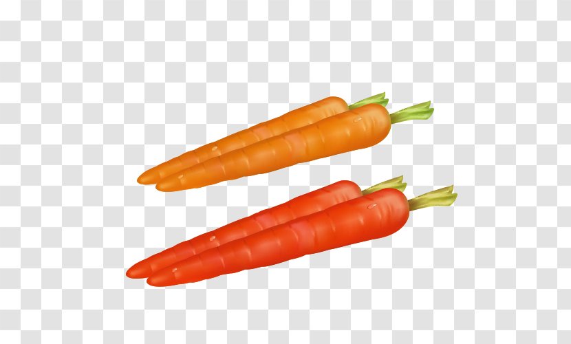 Baby Carrot Vegetable - Orange - Material Transparent PNG