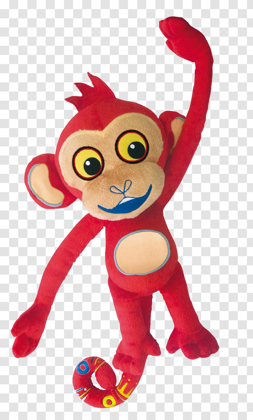Plush Monkey Stuffed Animals & Cuddly Toys Television Show - Heart - Bangdai Transparent PNG