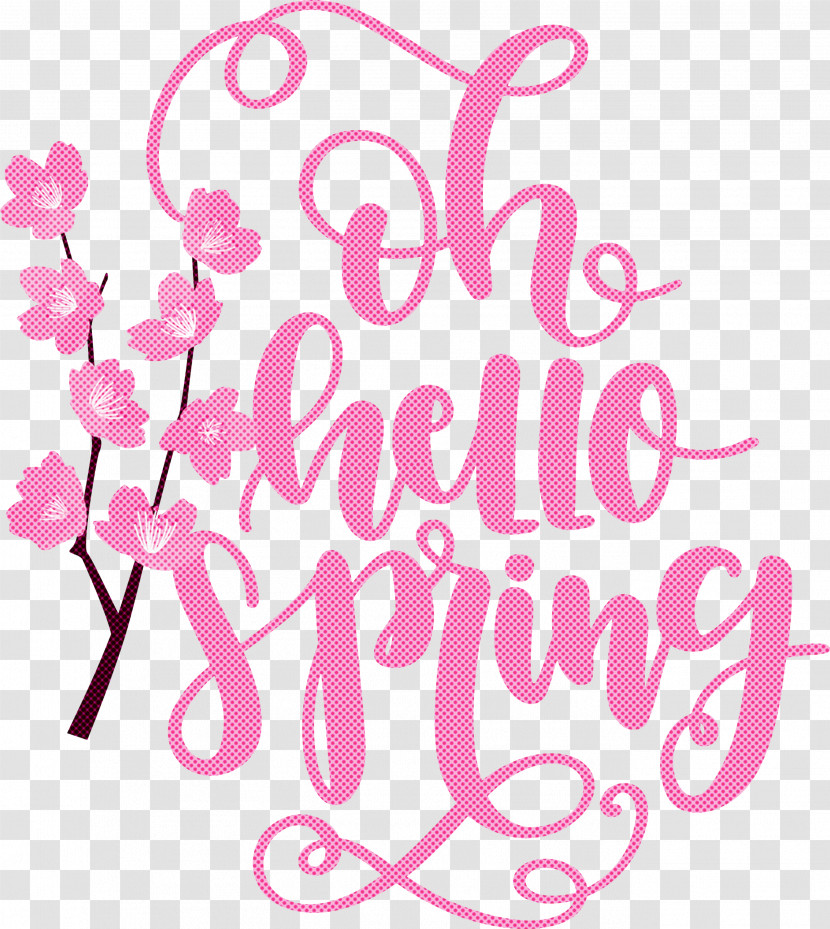 Hello Spring Oh Hello Spring Spring Transparent PNG