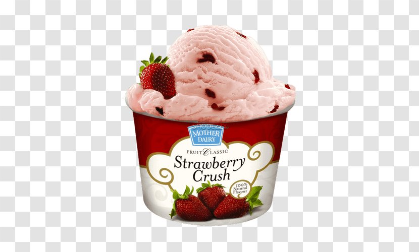 Frozen Yogurt Sundae Ice Cream Milk - Neapolitan - Strawberry Transparent PNG