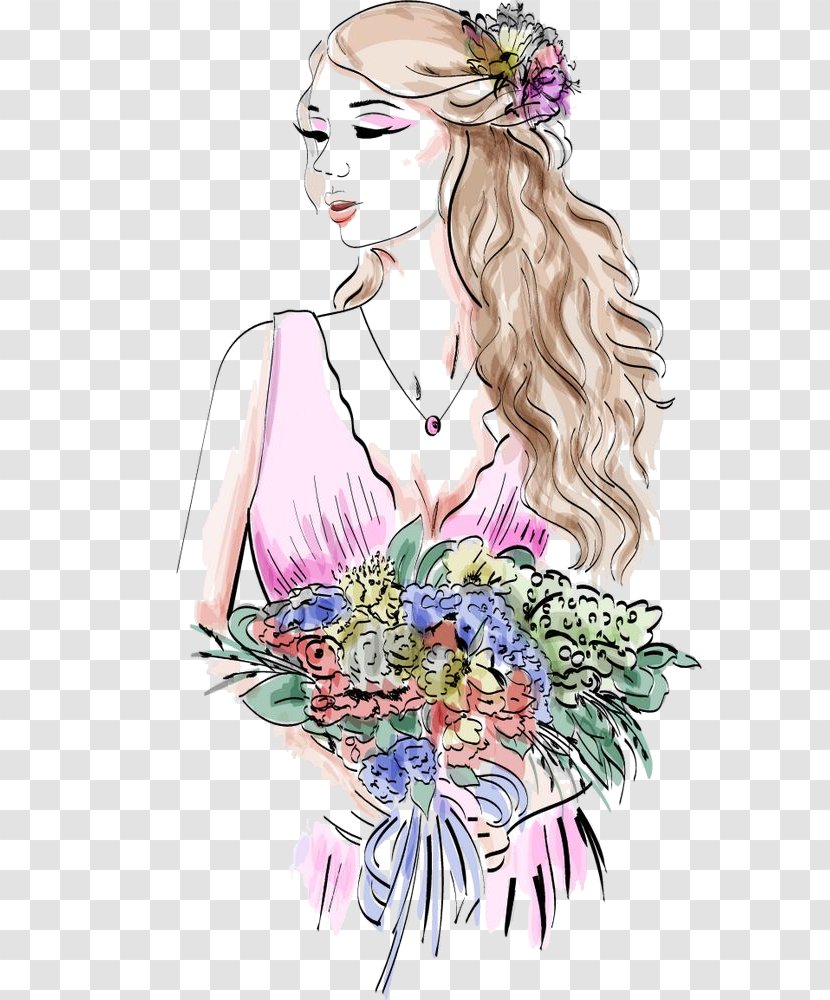 Plant Flower Cut Flowers Costume Design Transparent PNG