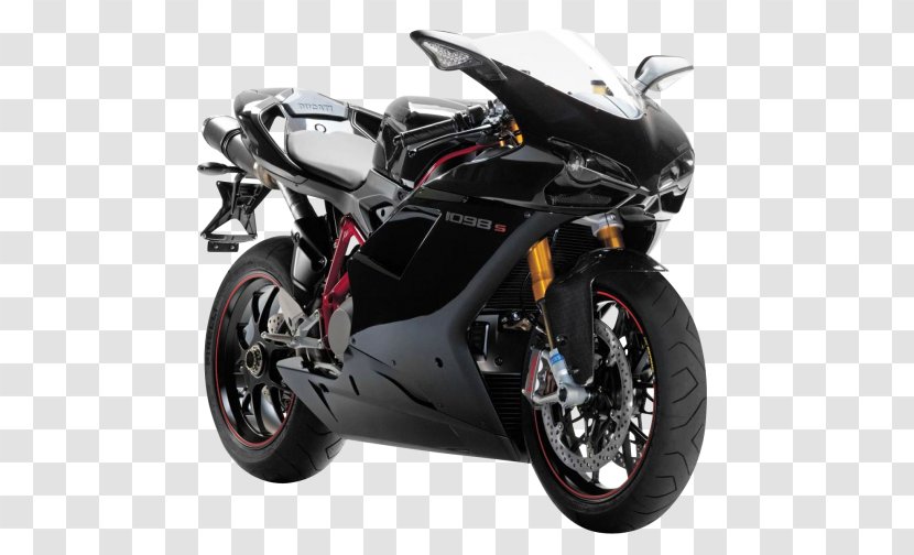 Ducati 1098 Motorcycle Sport Bike 848 - Motor Vehicle - HD Transparent PNG