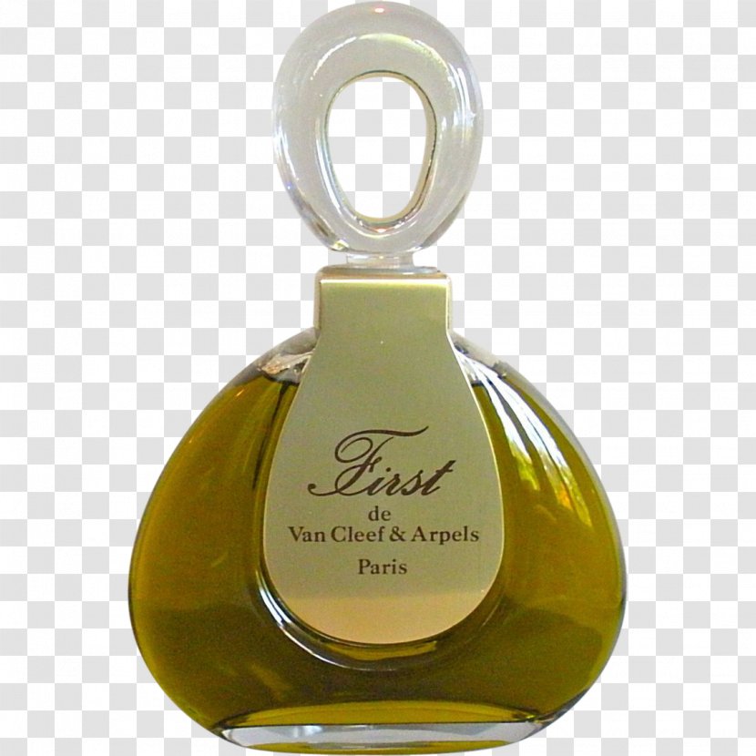 First Van Cleef & Arpels Eau De Parfum Spray Perfume Liqueur Glass Bottle Transparent PNG