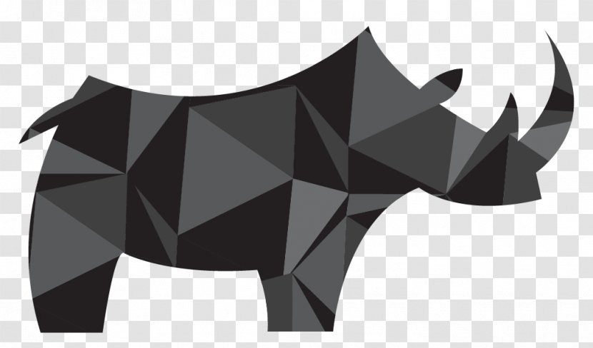 Black Rhinoceros Rhino Marketing Group - Small Business Transparent PNG