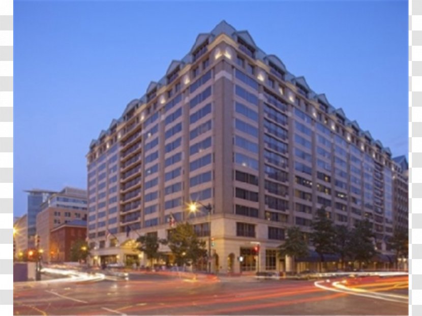 Grand Hyatt Washington Marriott At Metro Center Marquis Hotel - Mixed Use Transparent PNG