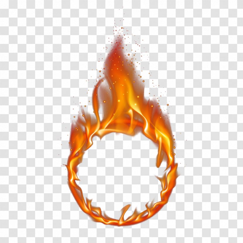 Fire Flame - Butane - Red Ring Of Transparent PNG
