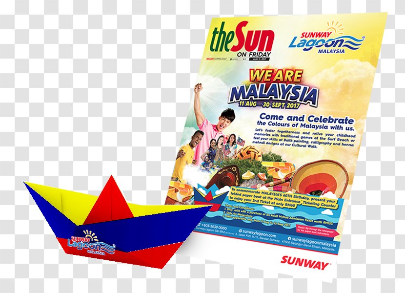 Advertising Brand Food - Sunway Lagoon Transparent PNG