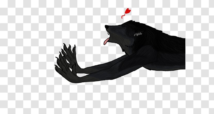 Shoe Black M - Cute Werewolf Drawings Transparent PNG