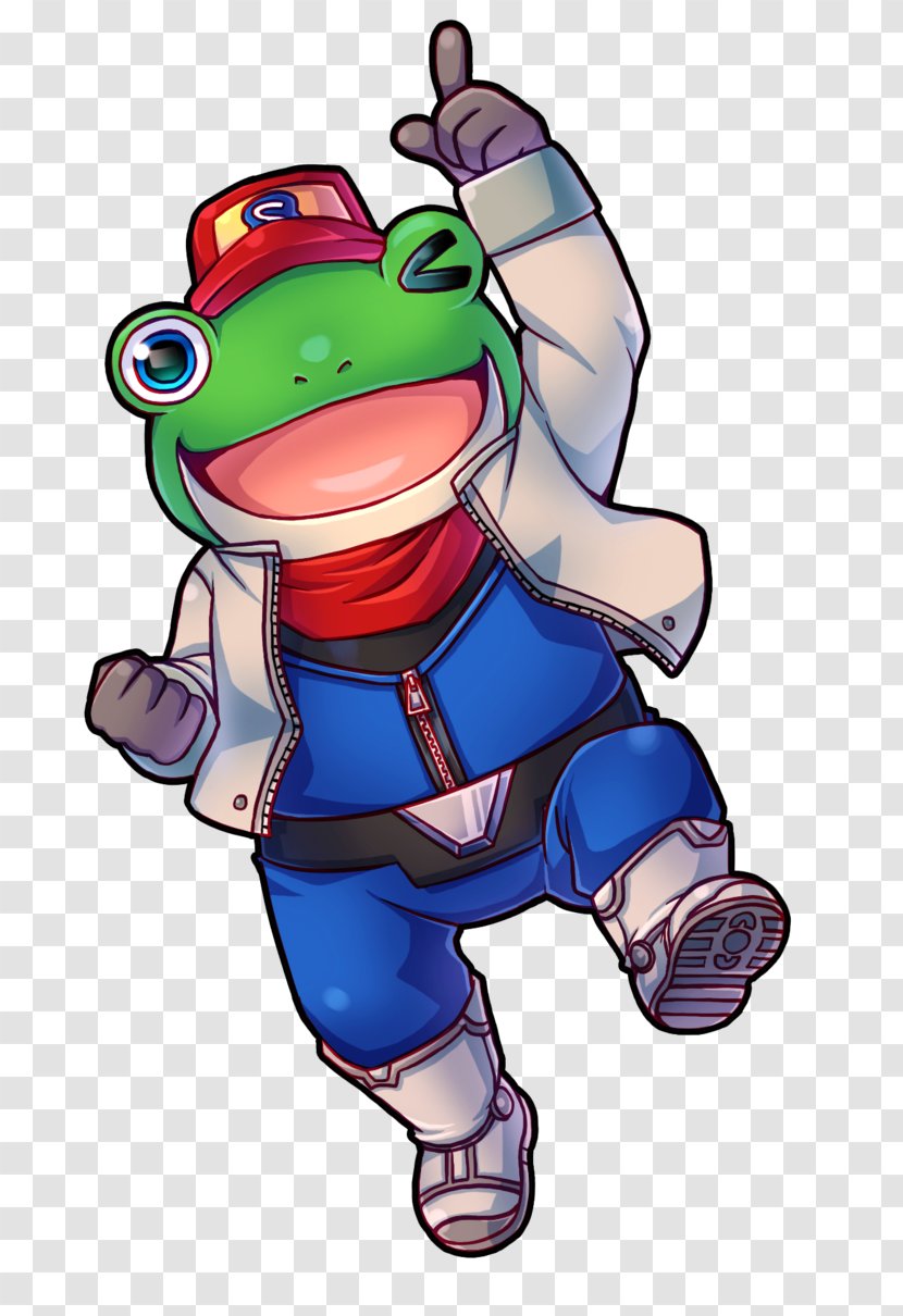 Slippy Toad Star Fox Command Tree Frog - Character - Headgear Transparent PNG