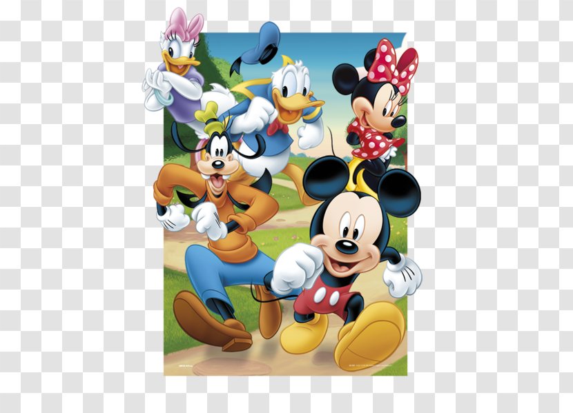 Mickey Mouse Minnie Donald Duck Daisy Goofy - Pluto Transparent PNG