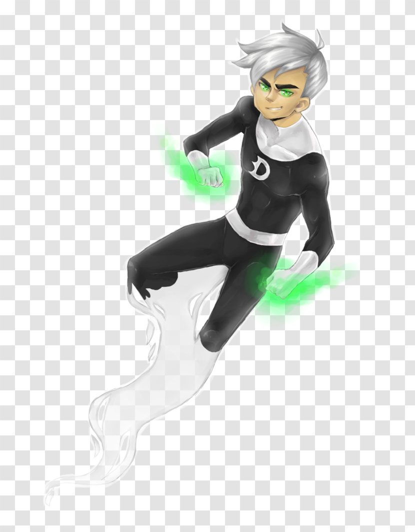 Figurine Fiction Character Animated Cartoon - Danny Phantom Slash Transparent PNG