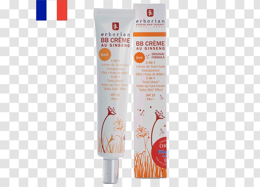Sunscreen BB Cream Erborian Crème - Skin Care Transparent PNG