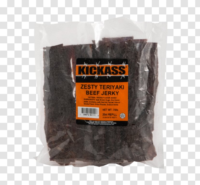 Kickass Beef Jerky Smoking Teriyaki - Vegetable Transparent PNG