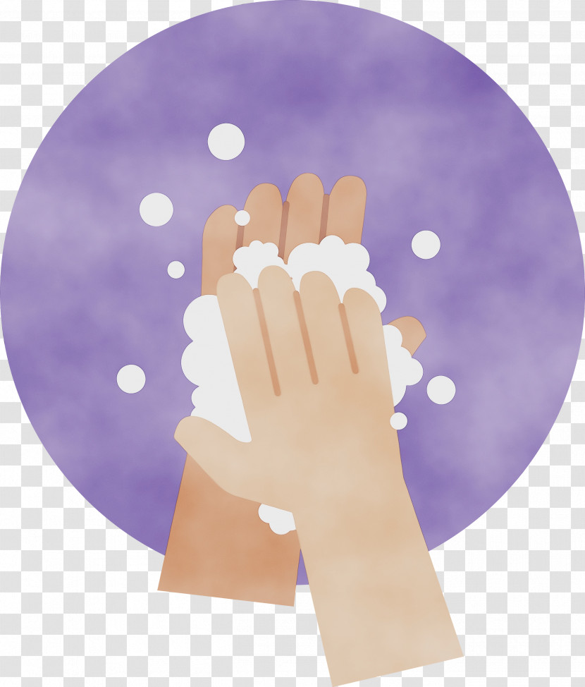 Hand Model Purple Hand Transparent PNG