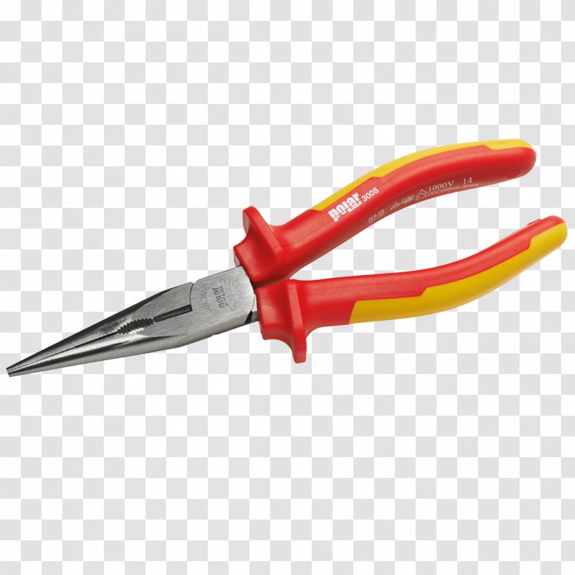 Diagonal Pliers Lineman's Nipper OfficeMate - Iron Transparent PNG