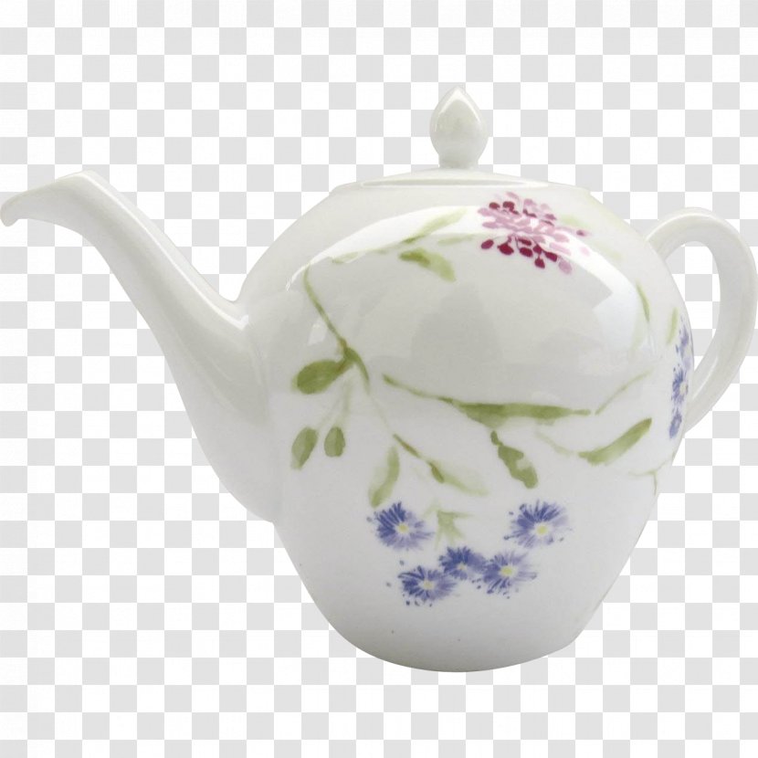 Teapot Porcelain Kettle Mug - Lid Transparent PNG