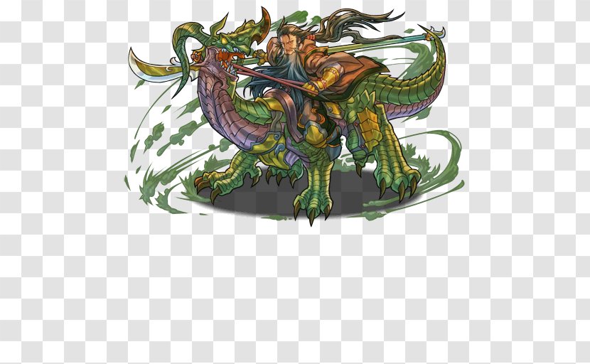 Puzzle & Dragons Diaochan Three Kingdoms Oath Of The Peach Garden Green - Zhuge Liang - Mons Transparent PNG