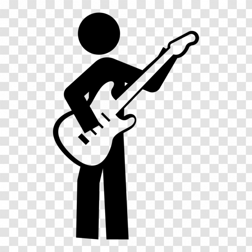 Guitarist Clip Art - Musical Instrument - Gutar Pictogram Transparent PNG