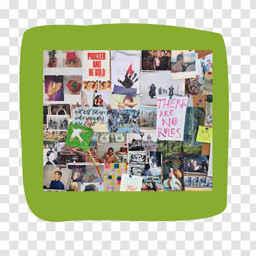 Dream Board Collage Toronto - Green Transparent PNG