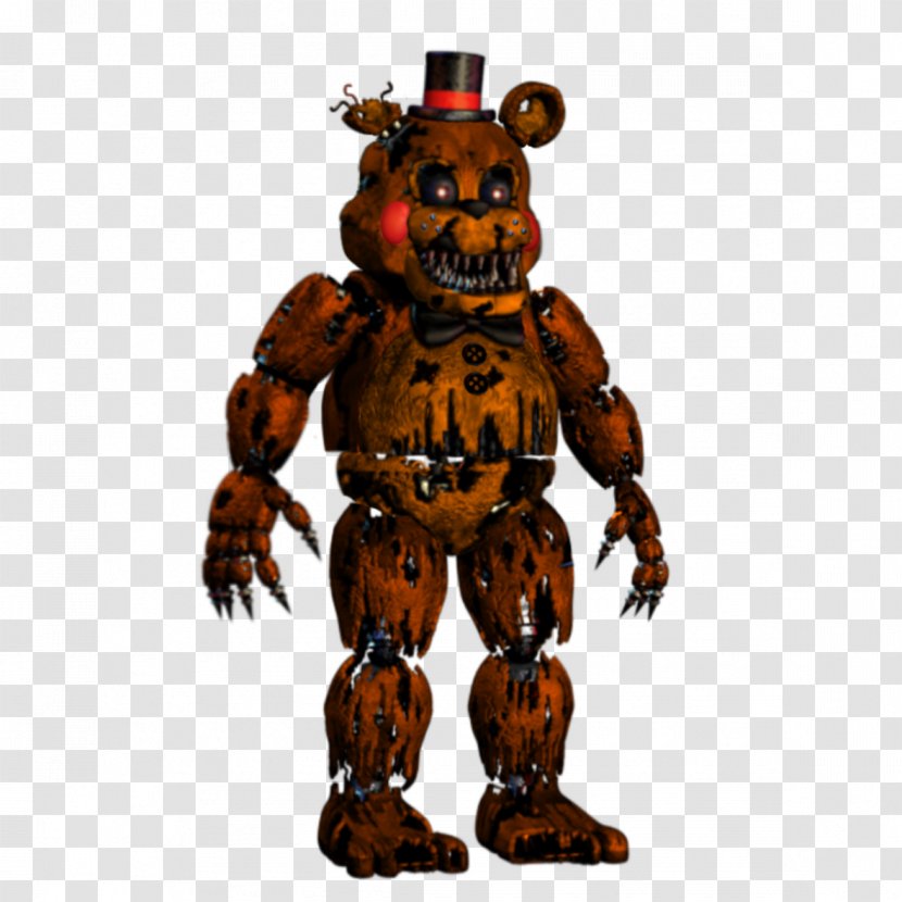 Five Nights At Freddy's 4 2 FNaF World 3 - Freddy S - Nightmare Foxy Transparent PNG