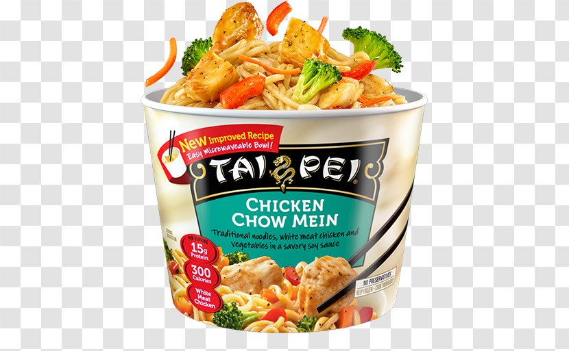 Thai Cuisine Chow Mein Asian Fast Food TV Dinner - Frozen - Chowmin Transparent PNG