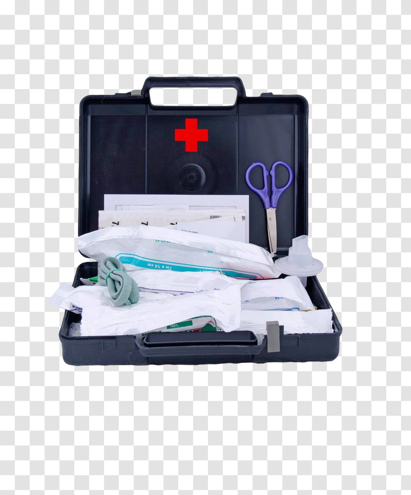 First Aid Kit Bandage Stock Photography - Emergency - Black Medical Transparent PNG