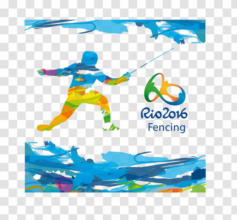 2016 Summer Olympics 2012 Rio De Janeiro Fencing At The - World - Material Transparent PNG