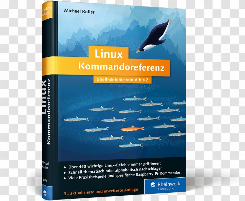 Linux-Kommandoreferenz: Shell-Befehle Von A Bis Z Computer Software Ubuntu Linux Mint - Book Transparent PNG