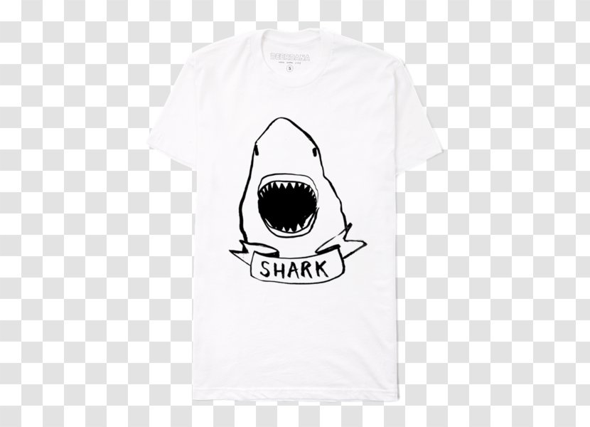 T-shirt Sleeve Logo Font - Shark Cute Transparent PNG