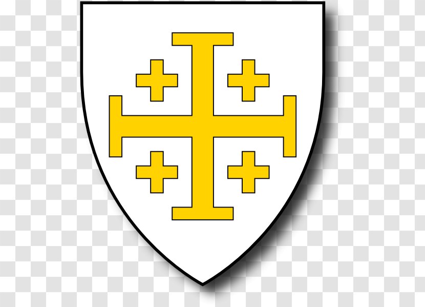 Kingdom Of Jerusalem Crusader States King Coat Arms - Flag Iran - Cliparts Transparent PNG