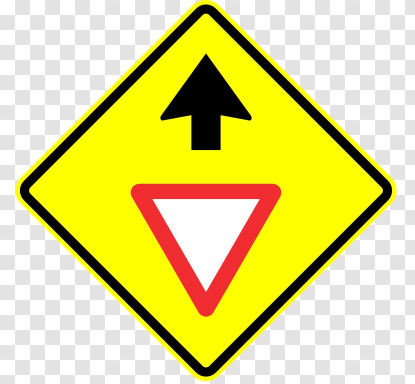 Priority Signs Traffic Sign Road Warning - Yield Transparent PNG