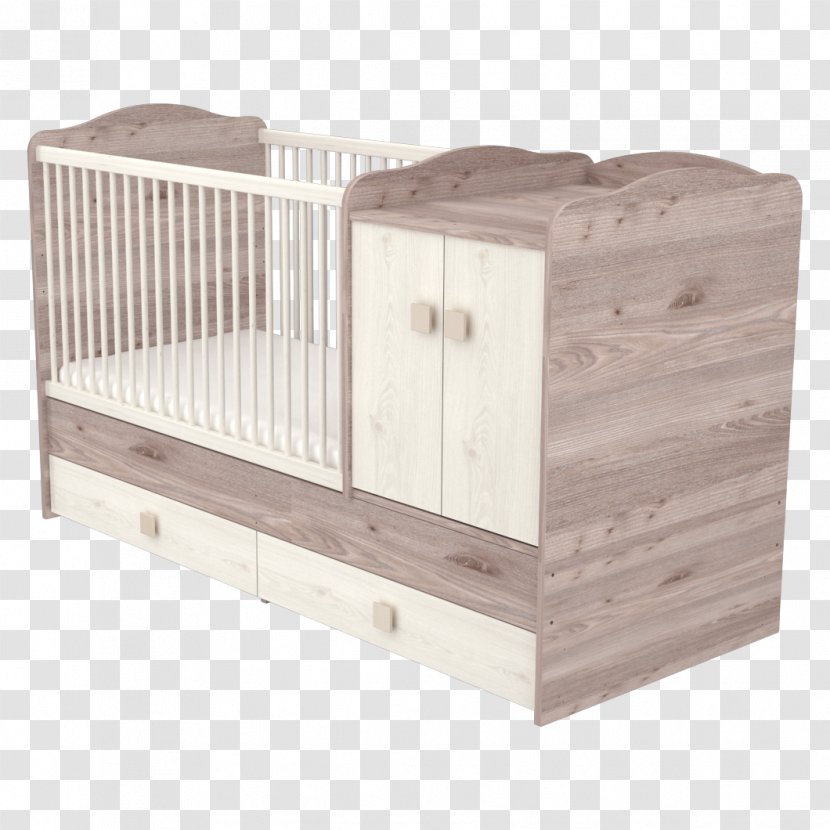 Bed Frame Cots Cerebellum Child - Wood Transparent PNG