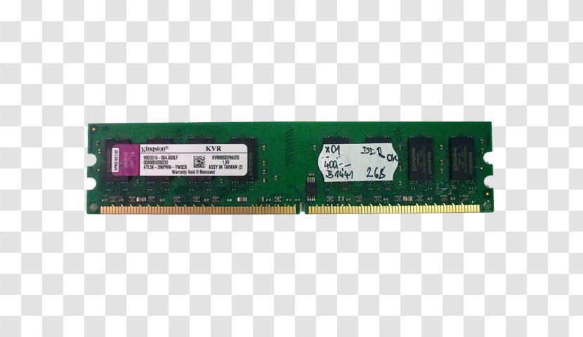 DDR2 SDRAM Flash Memory Synchronous Dynamic Random-access DDR - Module - Computer Ram Transparent PNG