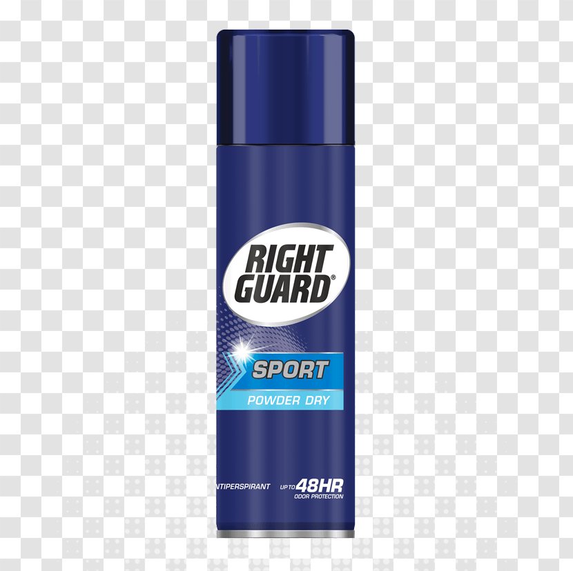 Right Guard Dove Men+Care Antiperspirant Deodorant Dry Spray Speed Stick Aerosol - Lubricant - Powder Blast Transparent PNG