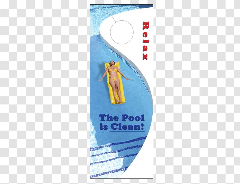 Villa Swimming Pool - Advertising - Door Hanger Transparent PNG