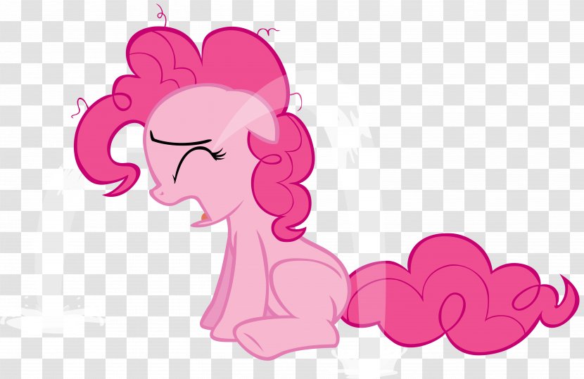 Pony Pinkie Pie Rarity Rainbow Dash Applejack - Frame - Sad Face Crying Transparent PNG