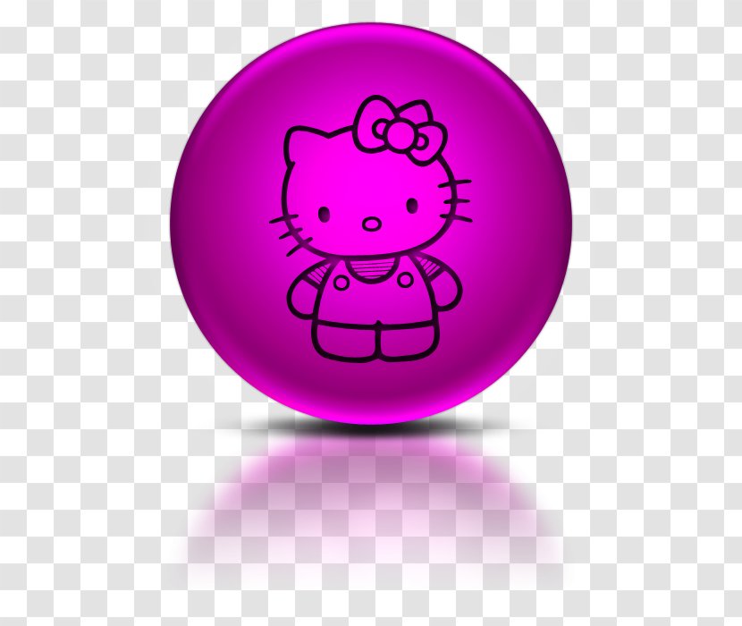 Hello Kitty Online Coloring Book Crayon Child - Purple - Pictures Icon Transparent PNG