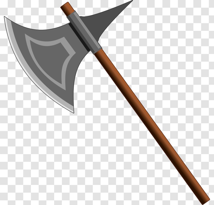 Weapon Battle Axe Knife Clip Art - Transparent Transparent PNG