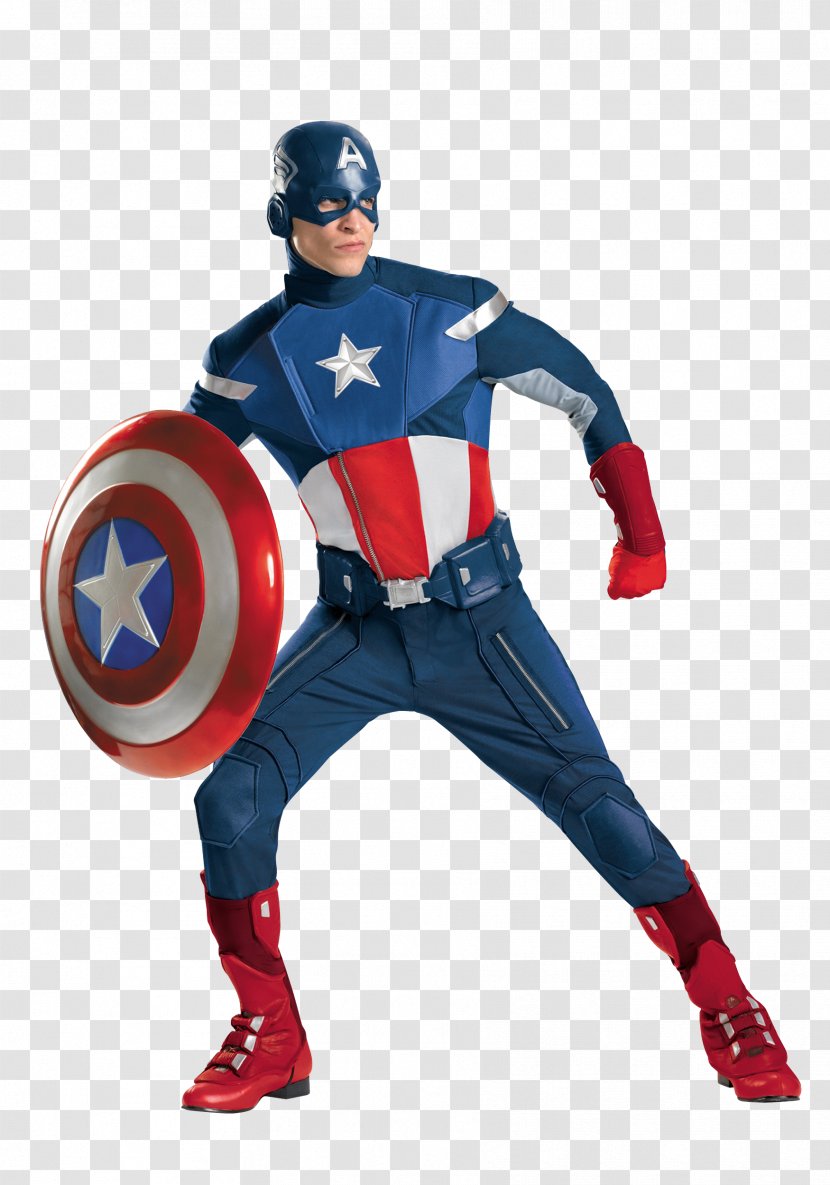 Captain America Halloween Costume The House Of Costumes / La Casa De Los Trucos Transparent PNG