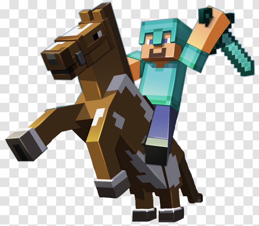Minecraft: Pocket Edition Story Mode Terraria Horse - Playstation 4 - Minecraft Transparent PNG