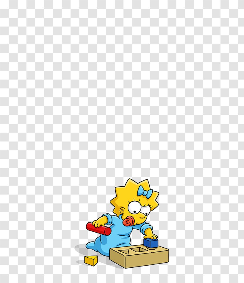 Maggie Simpson Bart Marge Lisa Homer - Toy - The Simpsons Transparent PNG