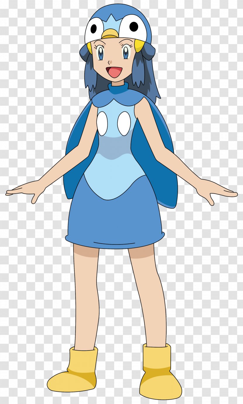 Dawn Ash Ketchum Serena Pikachu Pokémon - Silhouette Transparent PNG