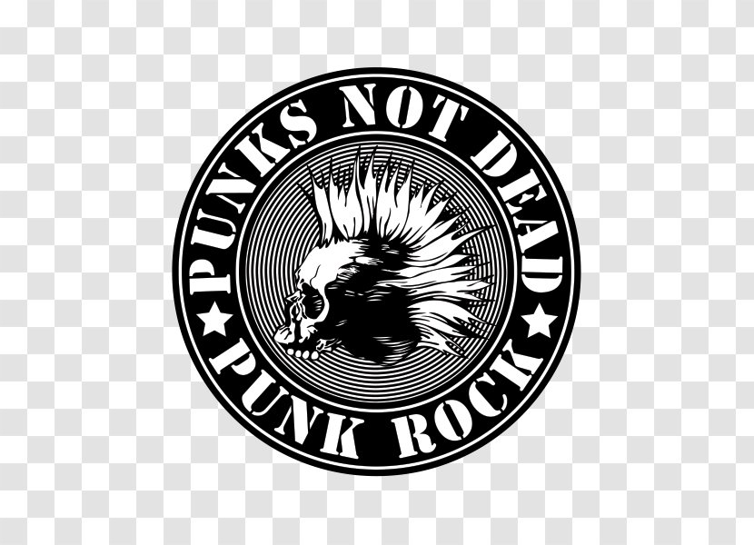 Punk Rock Logo - Watercolor Transparent PNG