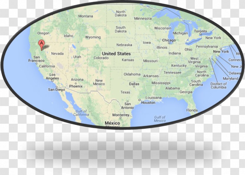 United States Ireland's Call Company Map Transparent PNG