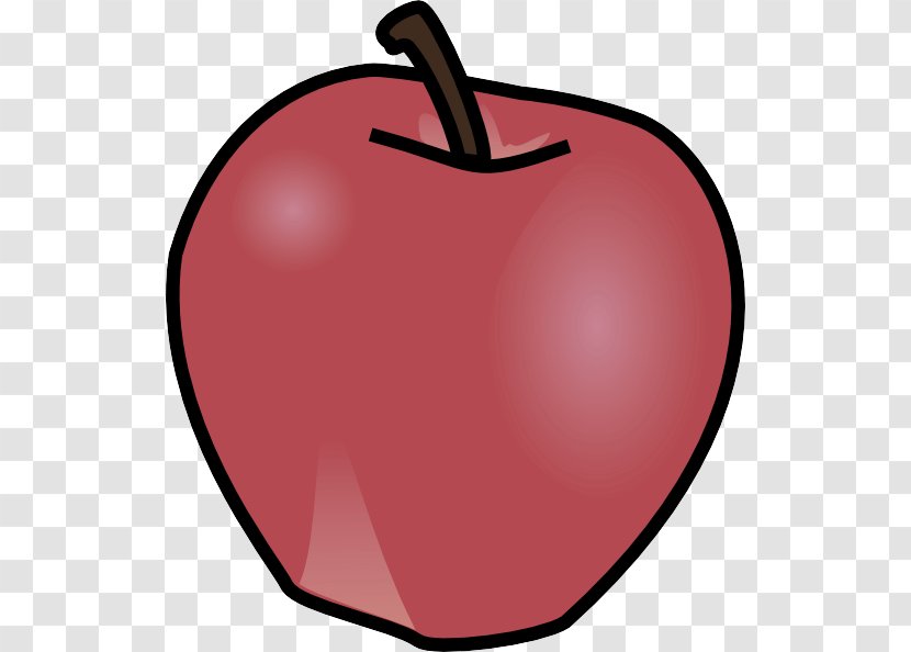 Clip Art Fruit Apple Pink Plant - Mcintosh - Malus Tree Transparent PNG