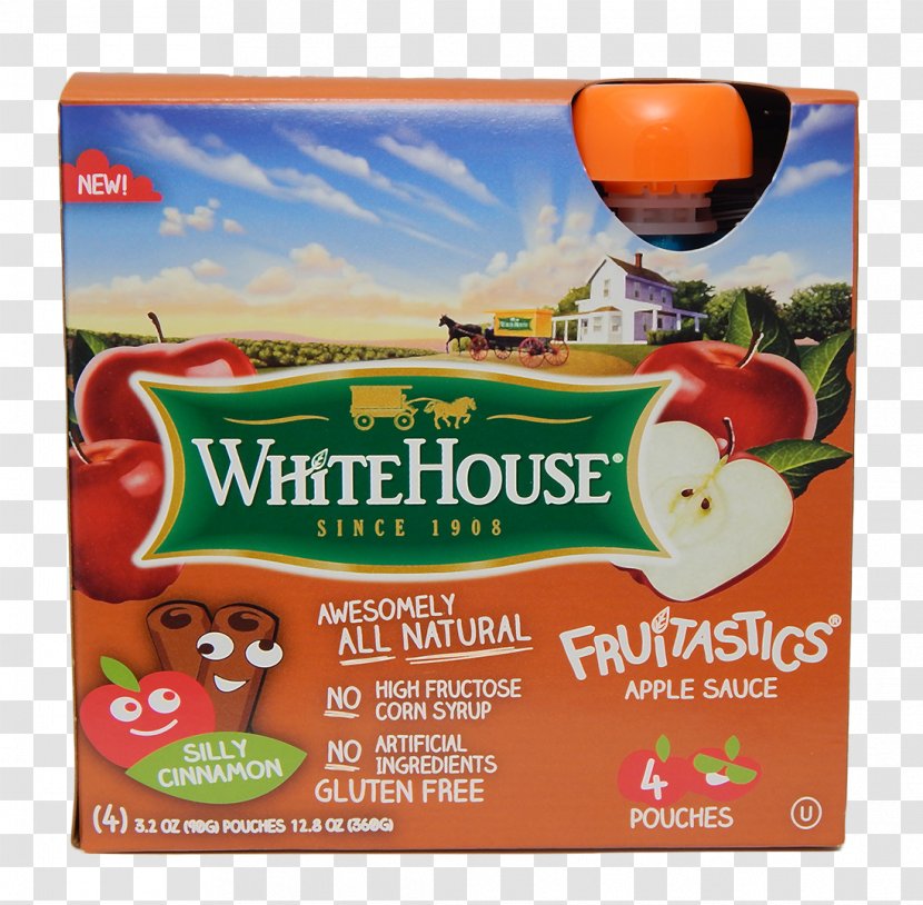 White House Apple Sauce Food Corn Syrup Cinnamon Transparent PNG