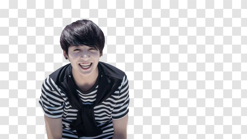 Jungkook BTS Army Black Hair Smile - Kook Transparent PNG