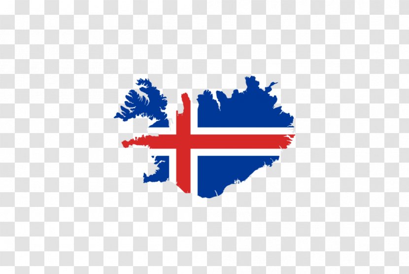 Flag Of Iceland Vector Map Icelandic - Brand Transparent PNG