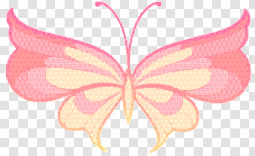Butterfly - Pink - Visual Arts Wing Transparent PNG