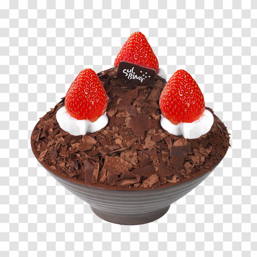 Sundae Chocolate Ice Cream Kakigōri Flourless Cake Transparent PNG